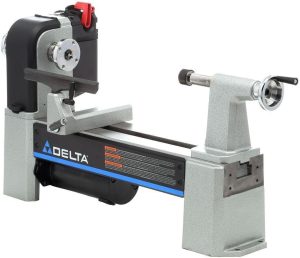 
Delta Industrial 46-460 12-1/2-inch Variable-Speed MIDI Lathe, Gray